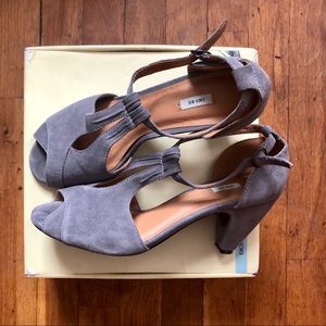 Urban Outfitters Suede PeepToe Shoe by Kimchi Blue